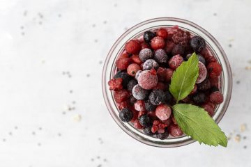 Frozen fruits - what to prepare from them?