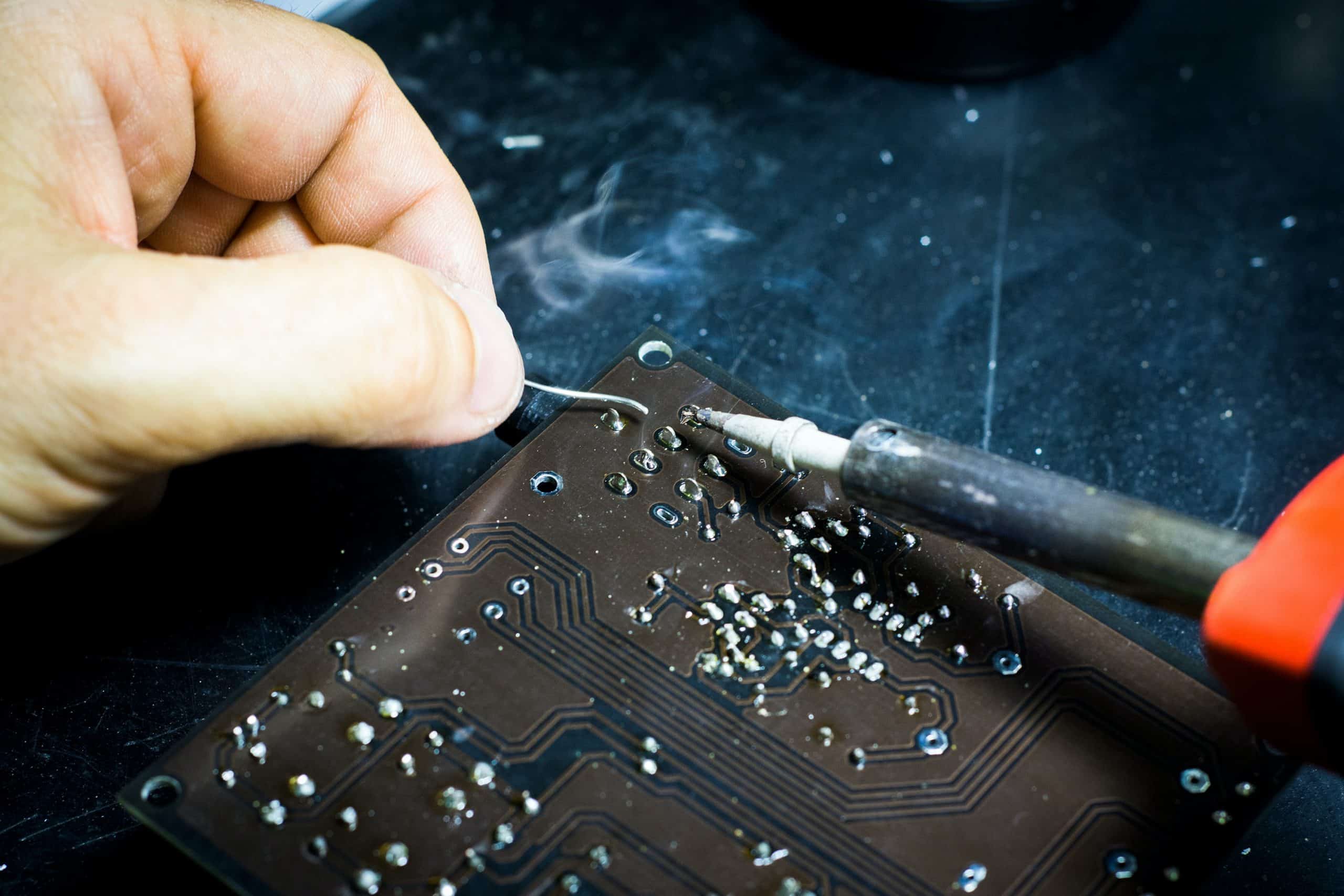 What is soldering?
